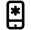 smart phone settings line Icon