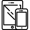 smart phone tablet freebie icon
