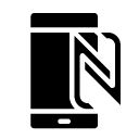 smartphone option glyph Icon