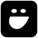 smile glyph Icon