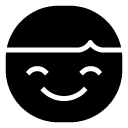 smile glyph Icon copy