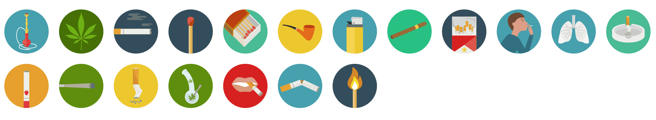 smoking-flat-icons-vol-1-preview