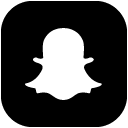 snapchat solid icon