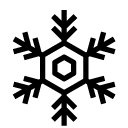 snowflake line Icon