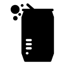 soda can glyph Icon