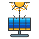 solar panel freebie icon