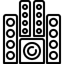 sound system line Icon