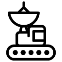 space rover line Icon