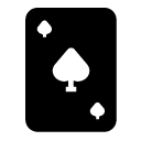 spades glyph Icon