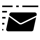 speed mail 1 glyph Icon