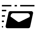 speed mail 2 glyph Icon
