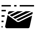 speed mail 4 glyph Icon