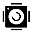 square camera glyph Icon
