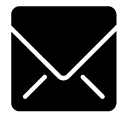 square envelope 2 glyph Icon