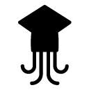 squid glyph Icon