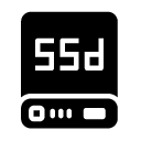 ssd server glyph Icon