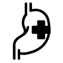 stomach glyph Icon