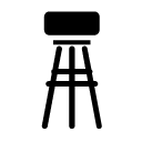 stool glyph Icon