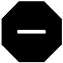 stop_3 solid icon