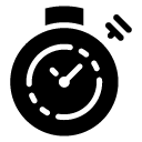 stopwatch glyph Icon
