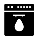 stove oven glyph Icon