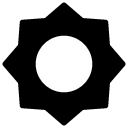 sun glyph Icon
