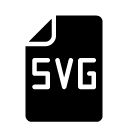 svg file glyph Icon