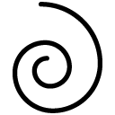 swirl line Icon