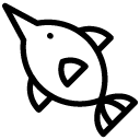 sword fish line Icon