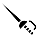 sword glyph Icon
