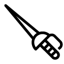 sword line Icon