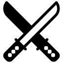 swords glyph Icon