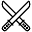 swords line Icon