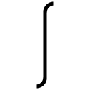 symbol 1 line Icon