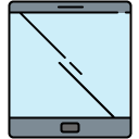 tablet filled outline Icon