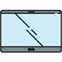 tablet_1 filled outline Icon
