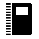 tagged notebook 2 glyph Icon