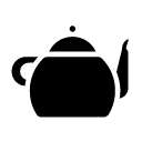 tea kettle glyph Icon