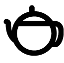 tea kettle line icon