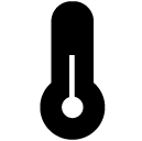 temperature glyph Icon