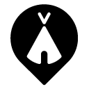 tent glyph Icon