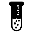 test tube glyph Icon
