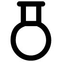 test tube_1 line icon