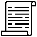 text document solid icon