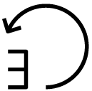 three camera capture glyph Icon
