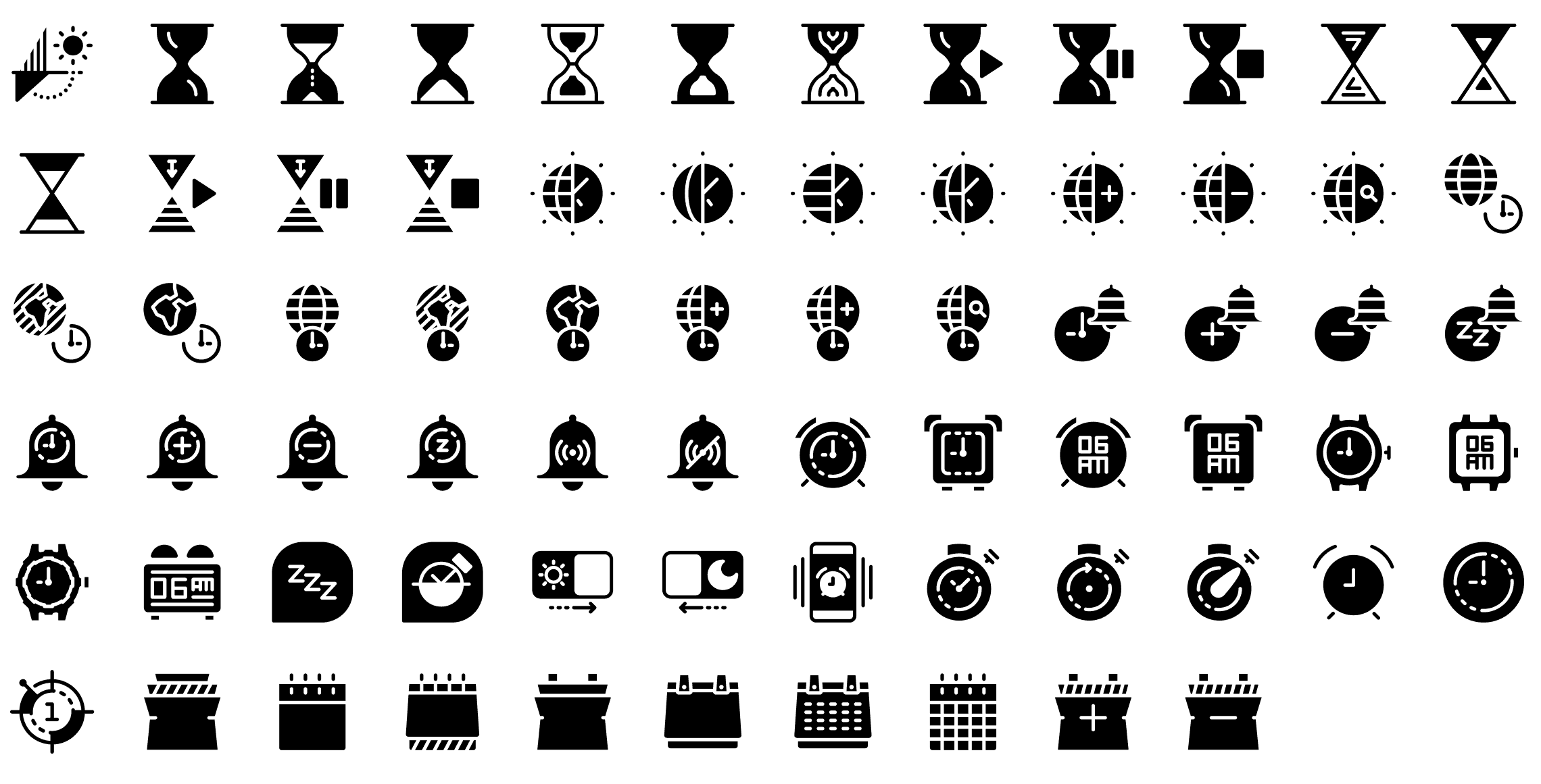 time-and-date-glyph-icons-preview