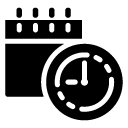 time note glyph Icon