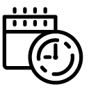 time note line Icon