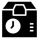 time package glyph Icon