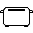 toaster line icon